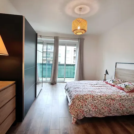 شقة Charming T3 With Balconies In